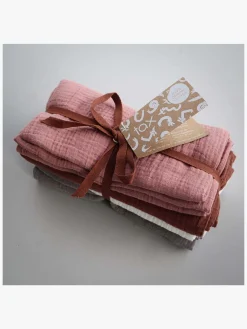 Rätt Start Stofble 4-pak Tax, Lyserød/Grå