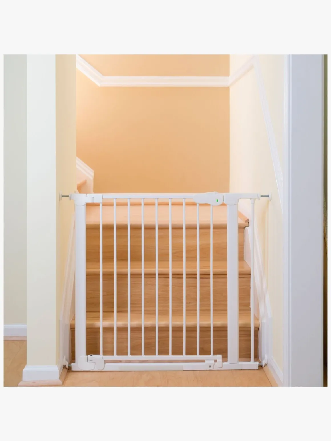 Safe & Care SafeGate Auto Close Advisor Sikkerhedsgitter, Hvid