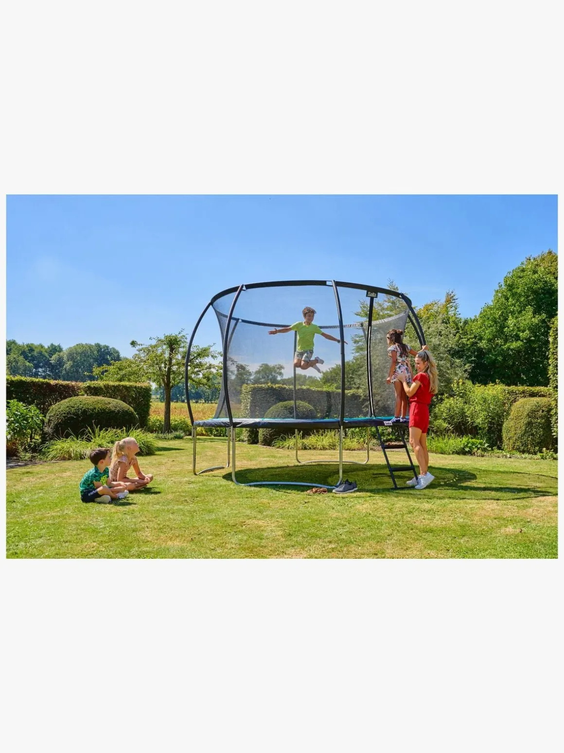 Salta Cosmos Trampolin inkl. Sikkerhedsnet & Stige 427 cm