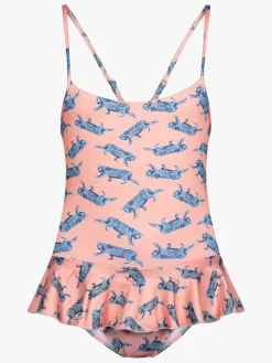 Saltabad Ellie Badedragt, Orange Tiger