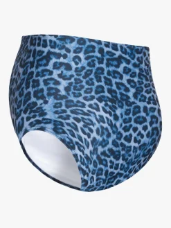 Saltabad Graviditetstrusse, Bikini, Blå/Hvid Leo