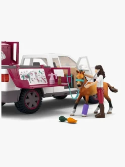 Schleich Dyrlægebil med Anhængervogn