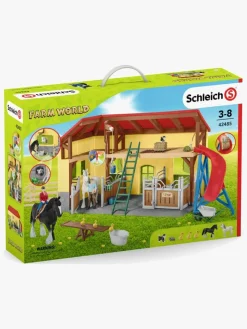 Schleich Farm World Legesæt Hestestald