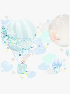 Schmooks Wallsticker Hot Air, Blue