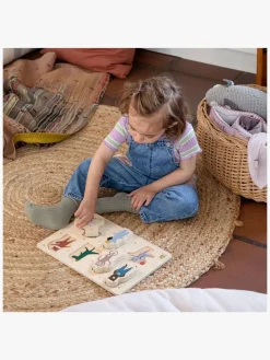 Sebra Knoppuslespil Teeny Toes/Busy Builders