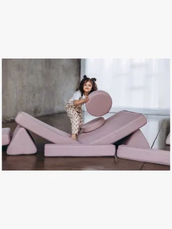 Shappy Play Bygbar Sofa 160x80 cm, Soft Pink