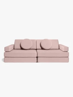 Shappy Play Bygbar Sofa 160x80 cm, Soft Pink
