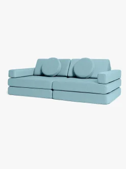 Shappy Play Bygbar Sofa 160x80 cm, Sky Blue