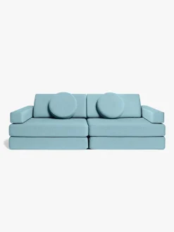 Shappy Play Bygbar Sofa 160x80 cm, Sky Blue