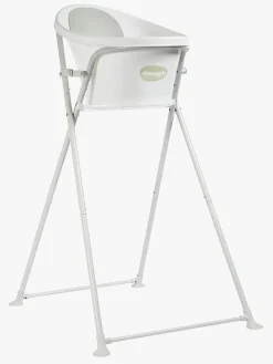 Shnuggle Sammenklappelig Stativ til Badekar Baby, White/Grey