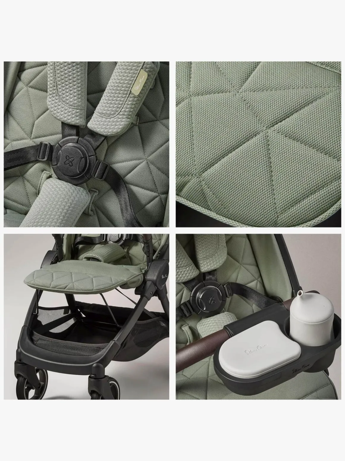 Silver Cross Clic Klapvogn, Sage