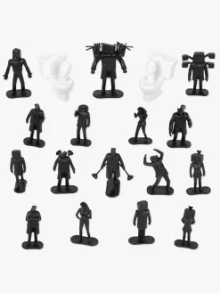 Skibidi Toilet Battle Bucket Figursæt Series 1, 20 Stk.