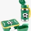 Skip Hop Spark Style Madkasse og Flaske Fodbold, Grøn