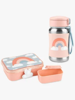 Skip Hop Spark Style Madkasse og Flaske Regnbue