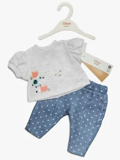 Skrållan Dukketøj Jeans Og T-Shirt