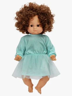 Skrållan Lillan Taledukke Mørkt Hår 36 cm