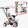 Smoby Baby Balade Trehjulet Cykel Plus, Pink