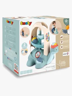 Smoby Little Smoby Skildpadde Trækkelegetøj med Rullebane