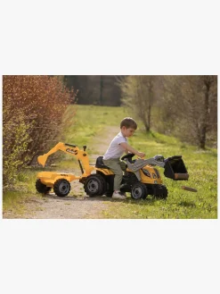 Smoby Maks Builder Traktor med Trailer