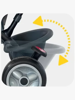 Smoby Trehjulet Cykel Baby Driver Plus, Grå