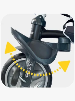 Smoby Trehjulet Cykel Baby Driver Plus, Grå