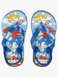 Sonic Klipklappere med Hælrem, Blå