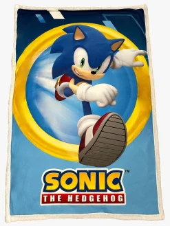 Sonic The Hedgehog  Sherpa Stofble, Blå