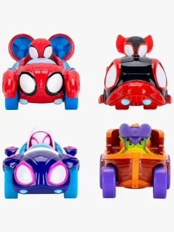 Spidey And His Amazing Friends Bilsæt 4-pak