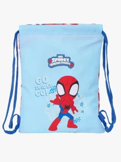 Spidey and His Amazing Friends Gymnastikpose, Rød/Lyseblå