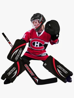 SportMe Comet Street Hockey Målmandssæt, Sort