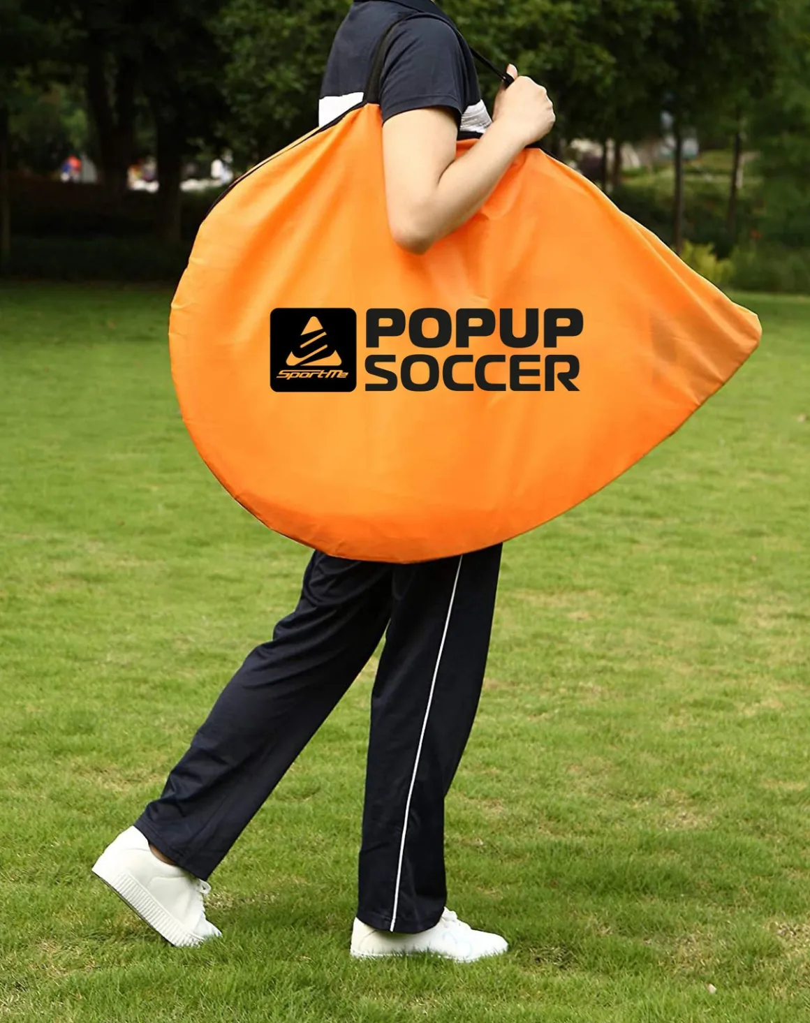 SportMe Pop-up Fodboldmål Sæt 2 Mål & 1 Bold
