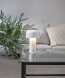 Star Trading Bordlampe Bobby, Hvid