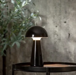 Star Trading Bordlampe Mushroom, Sort