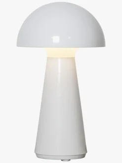 Star Trading Bordlampe Mushroom, Hvid