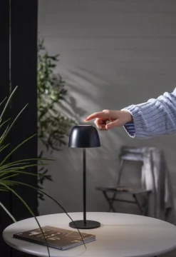 Star Trading Bordlampe Ronda, Sort