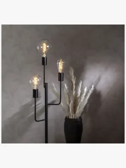 Star Trading LED-lampe E27 G125 Decoled Spiral Clear 3-step Memory