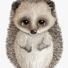Stickstay Harry The Hedgehog Wallsticker