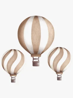 Stickstay Vintage Balloon Set Wallsticker, Brown Soil