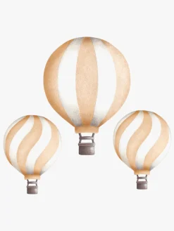 Stickstay Vintage Balloon Set Wallsticker, Peach