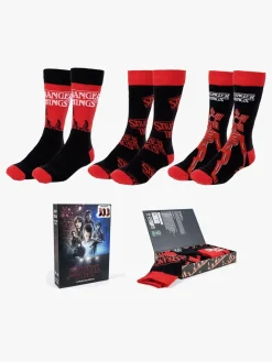 Stranger Things Strømper 3-pak, Flerfarvet