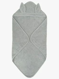 Summerville Rabbit Babyhåndklæde Øko, Silver