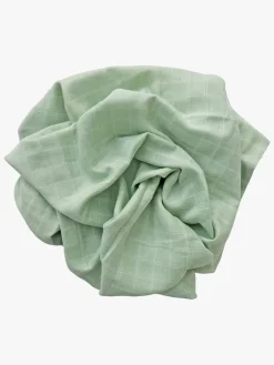 Summerville Tæppe/ Stofble i Musselin, Cameo Green