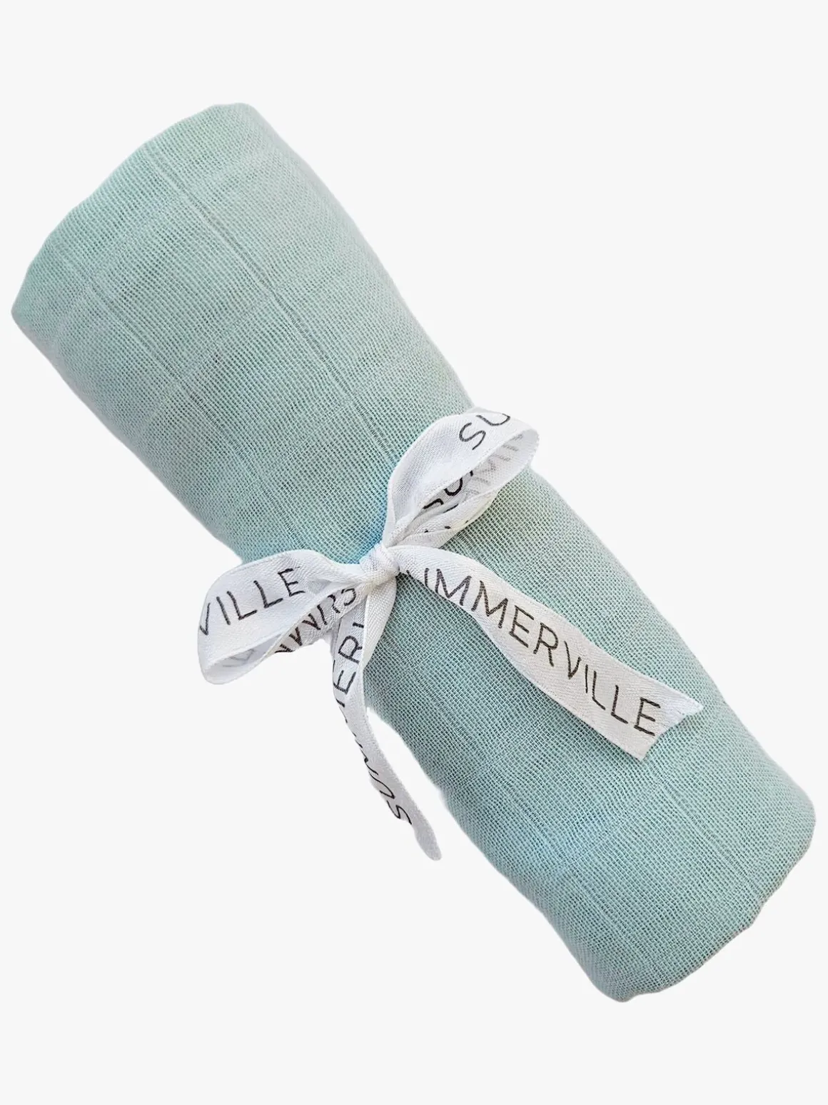 Summerville Tæppe/ Stofble i Musselin, Ice Blue