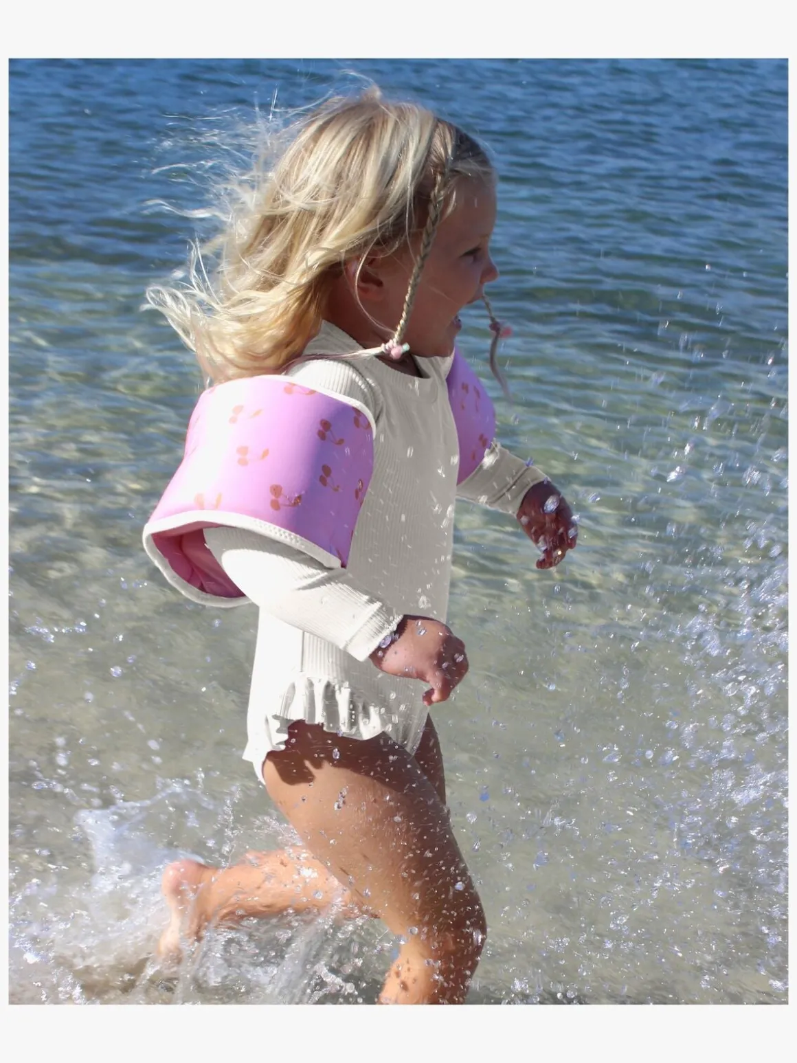 SUNNYLiFE Badevinger, Cotton Candy Cherry