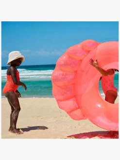 SUNNYLiFE Luxe Badering, Shell Neon Coral