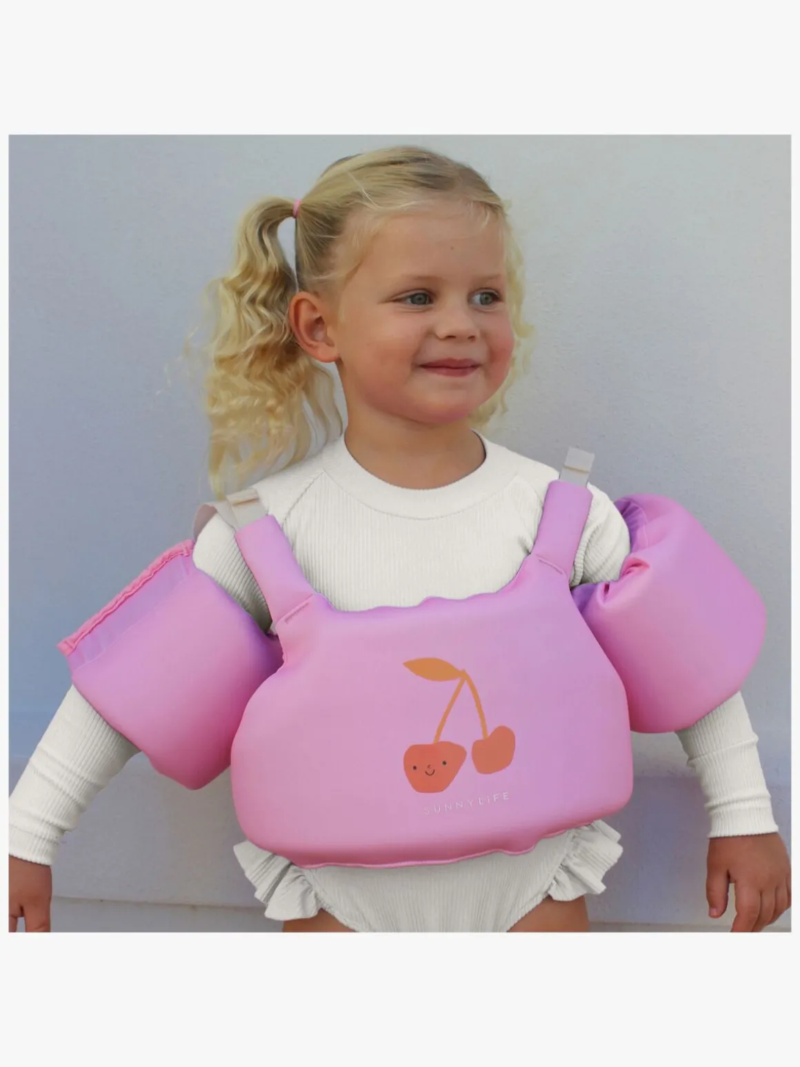 SUNNYLiFE Svømmebælte, Cotton Candy Cherry