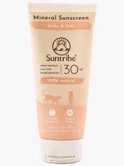 Suntribe Baby & Kids Natural Mineral Solcreme SPF 30 100 ml