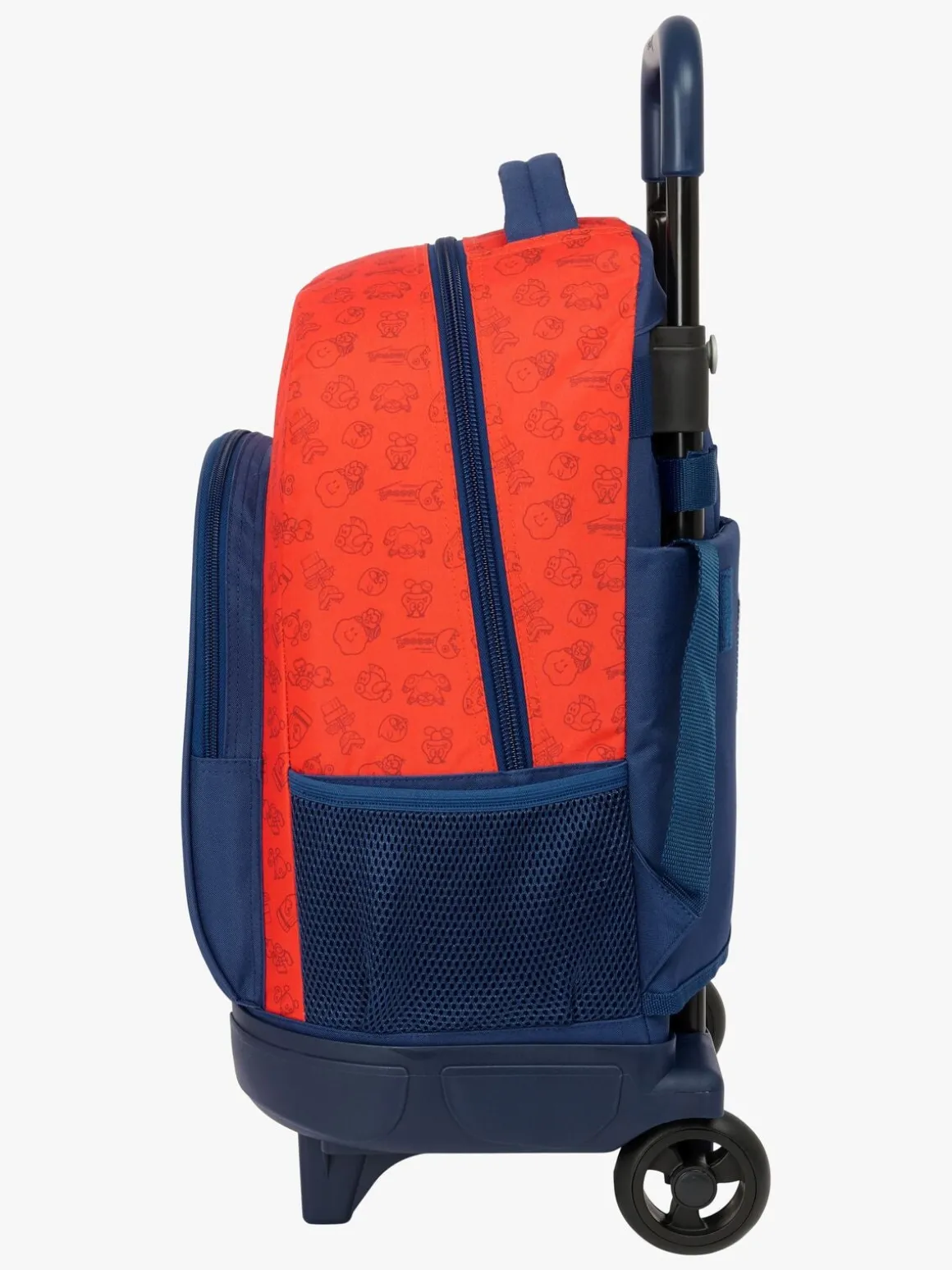 Super Mario Compact Trolley Kuffert 33L Trick, Mørkeblå/Rød