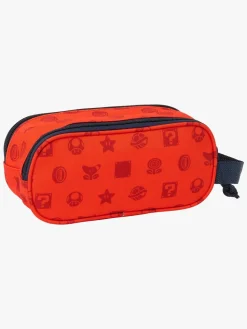 Super Mario 3D Dobbelt Penalhus, Rød/Marineblå