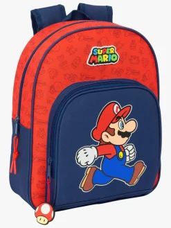 Super Mario Small Rygsæk 9,5L Trick, Mørkeblå/Rød